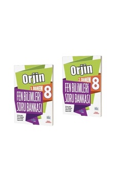 Orjin Okul 2026 8. Sınıf Fen Bilimleri 1. Ve 2. Dönem Soru Bankası