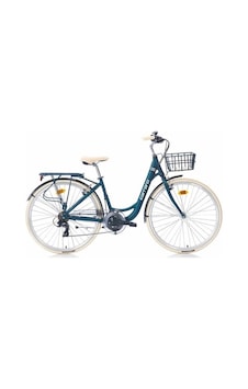 Carraro Juliet 28 Jant Shimano 21 Vites Şehir Ve Gezi Bisikleti Mat Mavi - Krom - Krem