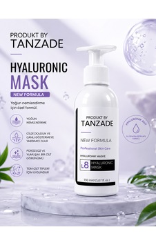 Produkt By Tanzade Hyaluronik Nem Maskesi 150 Ml Yoğun Nemlendirici Yüz Bakım Maskesi Produkt By Tanzade Hyaluronik Nem Maskesi 150 Ml Yoğun Nemlendirici Yüz Bakım Maskesi