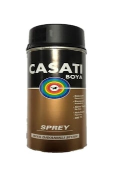 Casati Akrilik Sprey Boya 690 Derece Isıya Dayanıklı 400 Ml Siyah Casati Akrilik Sprey Boya 690 Derece Isıya Dayanıklı 400 Ml Siyah