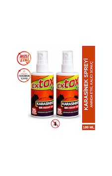 Extox Haşere Öldürücü Sprey 2 x 100 ML