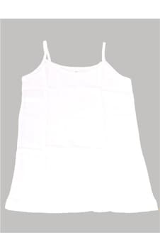 Şahinler Bc001 Ip Askılı Kız Çocuk Atlet No:34 Beyaz Şahinler Bc001 Ip Askılı Kız Çocuk Atlet No:34 Beyaz