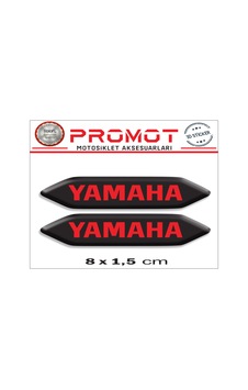 Damla Logo Yamaha Kabartmalı 2'li Sticker 003 Nötr