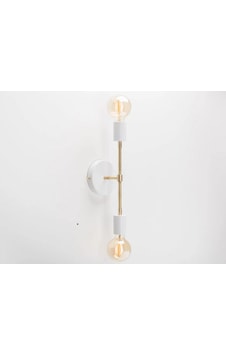Riolight Retro,vintage,rustik Beyaz 2xe27 Duylu Metal Ayna Üstü Duvar Aplik Beyaz Riolight Retro,vintage,rustik Beyaz 2xe27 Duylu Metal Ayna Üstü Duvar Aplik Beyaz