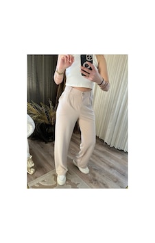 Çınar Boutique Bol Paça Pantolon Taş Taş