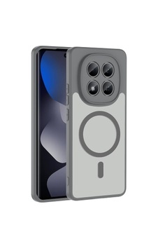 Xiaomi Redmi Note 14 Pro 4g Kılıf M-safe Şarj Özellikli Zore Babet Kapak Xiaomi Redmi Note 14 Pro 4g Zore - Gri Xiaomi Redmi Note 14 Pro 4g Kılıf M-safe Şarj Özellikli Zore Babet Kapak Xiaomi Redmi Note 14 Pro 4g Zore - Gri