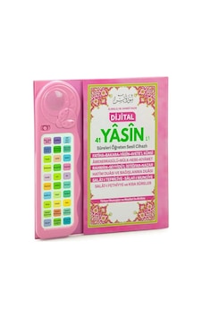 Eğitici Sesli Kısa Sûreler Ve Dualar Cihazı Pembe + Öğretici Kitap Seti Eğitici Sesli Kısa Sûreler Ve Dualar Cihazı Pembe + Öğretici Kitap Seti