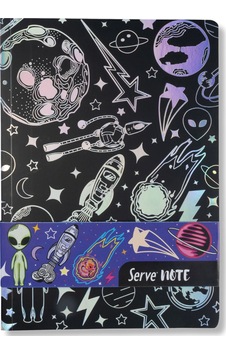 Serve Note Uzay 17x24 Çizgili Defter Siyah Sv-ntuzysyh Serve Note Uzay 17x24 Çizgili Defter Siyah Sv-ntuzysyh