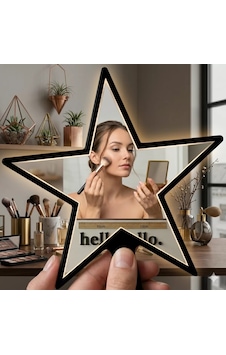 Yıldız Tasarım Kırılmaz Pleksi El Aynası - 10x10 Cm Unisex Çanta Boyu Diğer Yıldız Tasarım Kırılmaz Pleksi El Aynası - 10x10 Cm Unisex Çanta Boyu Diğer