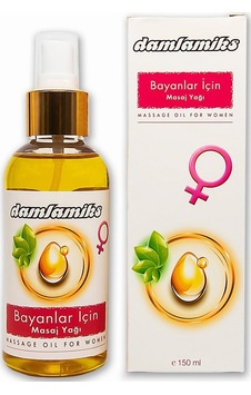 Damlamiks Kadınlar için Masaj Yağı 150 ML Damlamiks Kadınlar için Masaj Yağı 150 ML