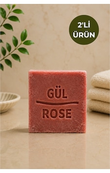 Arga 2'li Doğal Gül Sabunu 120-140 Gr El Yapımı Bitkisel Nemlendirici Yüz, Vücut Ve Saç Sabunu - 331246167 Diğer Arga 2'li Doğal Gül Sabunu 120-140 Gr El Yapımı Bitkisel Nemlendirici Yüz, Vücut Ve Saç Sabunu - 331246167 Diğer