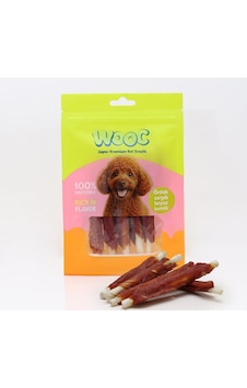 Wooc Ördek Sargılı Kemik Köpek Ödülü 75 Gr Wooc Ördek Sargılı Kemik Köpek Ödülü 75 Gr