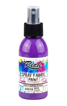 Rich Spray Fabric Paint Sprey Kumaş Boyası 100 Ml Mor 04510 Rich Spray Fabric Paint Sprey Kumaş Boyası 100 Ml Mor 04510
