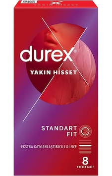 Durex Yakın Hisset Prezervatif 8'li Durex Yakın Hisset Prezervatif 8'li