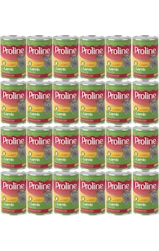 Pro Line Kuzu Etli Yetişkin Kedi Konservesi 24 x 400 G