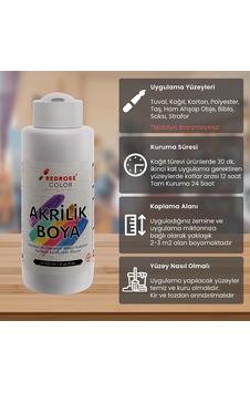 Lexroo Açık Mavi Akrilik Boya 120 Ml Lexroo Açık Mavi Akrilik Boya 120 Ml