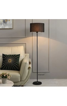 Riolight Rustik,vintage,retro3 Siyah Metal Gövde Siyah Kumaş Başl