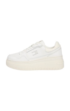 Tommy Jeans Kadın Tjw Retro Basket Flatform Ayakkabı En0en0284002t Beyaz