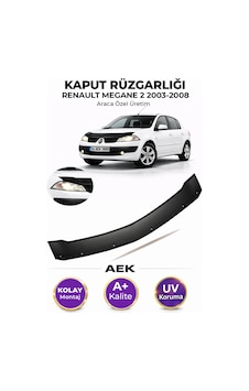 Renault Megane 2 Kaput Rüzgarlığı 2004-2010 Renault Megane 2 Kaput Rüzgarlığı 2004-2010