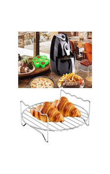 Xxl Airfryer Izgara Teli Teli Paslanmaz Çelik Çift Katmanlı Xxl Airfryer Izgara Teli Teli Paslanmaz Çelik Çift Katmanlı