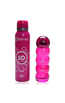Flormar So Sexy Woman Edt 50 Ml & Deo 150 Ml Amber - Floral Flormar So Sexy Woman Edt 50 Ml & Deo 150 Ml Amber - Floral