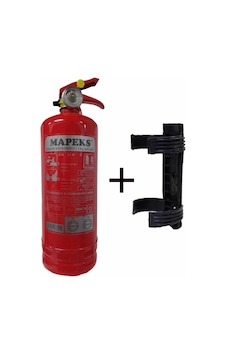 Mapeks Yangın Tüpü 1 KG ve Plastik Aparatı 2' li Set Mapeks Yangın Tüpü 1 KG ve Plastik Aparatı 2' li Set