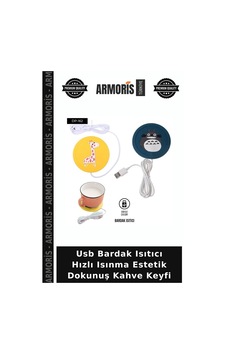 Usb Bardak Isıtıcı Hızlı Isınma Estetik Dokunuş Kahve Keyfi