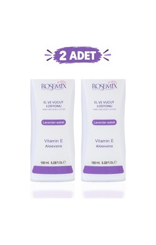 Rosemix - 984 - - Lavanta Özlü Alovera Vitamin-e El Ve Vücut Losyonu - 2 Adetlik - Shophnrl - Set Ürün Rosemix - 984 - - Lavanta Özlü Alovera Vitamin-e El Ve Vücut Losyonu - 2 Adetlik - Shophnrl - Set Ürün