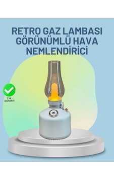 Cosmotex Renkli Led Işıklı Retro Gaz Lambası Aroma Terapi Mist Maker Cosmotex Renkli Led Işıklı Retro Gaz Lambası Aroma Terapi Mist Maker
