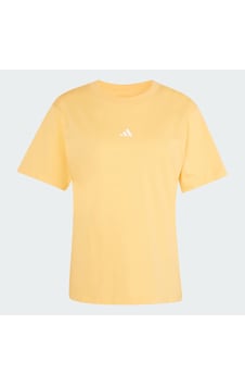 Adidas Essentials Small Logo Cotton Kadın T-shirt Kc5247 Sarı Adidas Essentials Small Logo Cotton Kadın T-shirt Kc5247 Sarı