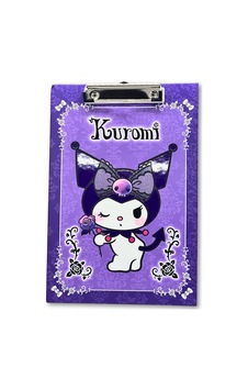 Bakgelal Kuromi Mor Güllü Desenli Metal Mandal Klipsli Sekreterlik Ve Bloknot Altlığı A4 Uyumlu - 9018222117087 Bakgelal Kuromi Mor Güllü Desenli Metal Mandal Klipsli Sekreterlik Ve Bloknot Altlığı A4 Uyumlu - 9018222117087