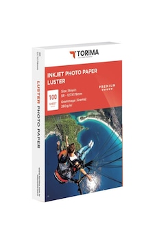 Torima 260 Gr 13x18 Mat 100 Adet İnkjet Kağıt Torima 260 Gr 13x18 Mat 100 Adet İnkjet Kağıt