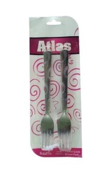 6 Parça Metal Yemek Çatalı 5047 Çok Renkli 6 Parça Metal Yemek Çatalı 5047 Çok Renkli