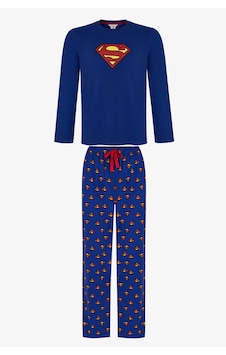 Penti Erkek Superman Ekoseli Pantolon Uzun Kollu Pijama Takımı Çok Renkli Penti Erkek Superman Ekoseli Pantolon Uzun Kollu Pijama Takımı Çok Renkli