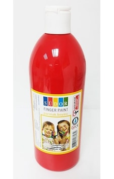 SUDOR PARMAK BOYASI 500ML VERMIYON (8009-04) SUDOR PARMAK BOYASI 500ML VERMIYON (8009-04)