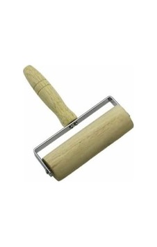 Ahşap Hamur Ruleti, Metal Gövde, Ahşap Saplı Hamur Açma Silindiri Ahşap Hamur Ruleti, Metal Gövde, Ahşap Saplı Hamur Açma Silindiri