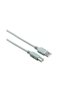 Hama Usb 2.0 A Fiş - B Fiş Gri 1.5m Hama Usb 2.0 A Fiş - B Fiş Gri 1.5m