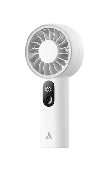 Aecooly Pe01 El Fanı Dijital Led Göstergeli 5 Kademeli Portatif Soğutucu Beyaz Aecooly Pe01 El Fanı Dijital Led Göstergeli 5 Kademeli Portatif Soğutucu Beyaz