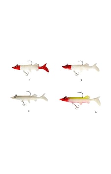 Captain 3552 Bobo Pike Soft 10Cm Turna Silikonu Suni Balık Captain 3552 Bobo Pike Soft 10Cm Turna Silikonu Suni Balık