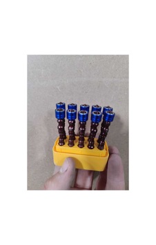 Çift Yönlü Vida Yıldız Matkap Vidalama Ucu 10 Adet Mıknatıslı Çelik Bits Uç Pz2 65 Mm S2 Çeliği Çift Yönlü Vida Yıldız Matkap Vidalama Ucu 10 Adet Mıknatıslı Çelik Bits Uç Pz2 65 Mm S2 Çeliği