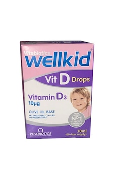 Vitabiotics Wellkid Vit Drops Vitamin D3 Takviye Edici Gıda 30 Ml Vitabiotics Wellkid Vit Drops Vitamin D3 Takviye Edici Gıda 30 Ml