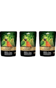 3'lü Gold Wings Premium Kuş Kumu, 250 Gr Paket 3'lü Gold Wings Premium Kuş Kumu, 250 Gr Paket