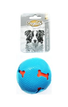 Doglife Sesli Kauçuk Top Köpek Oyuncağı 7.5 CM Doglife Sesli Kauçuk Top Köpek Oyuncağı 7.5 CM