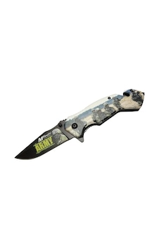 Mtech 4 23 3 Army Kurtarma / Kamp Çakı 20cm - Yarı Otomatik, Kemerlikli, Cam Kırma Ve İp Kesme Mtech 4 23 3 Army Kurtarma / Kamp Çakı 20cm - Yarı Otomatik, Kemerlikli, Cam Kırma Ve İp Kesme