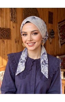 Raşelkori Tesettür Eşarp Bone Açık Gri Raşelkori Tesettür Eşarp Bone Açık Gri