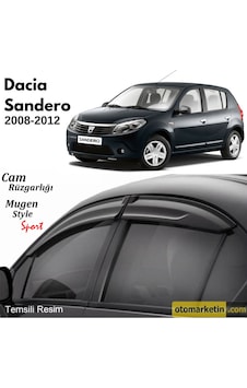 Dacia Sandero Mugen Cam Rüzgarlığı 2008-2012
