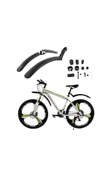 Bike Sky Briviga Çamurluk Seti Fnd-303 Uygunluk : 20 -26 Jant Uyumlu Siyah