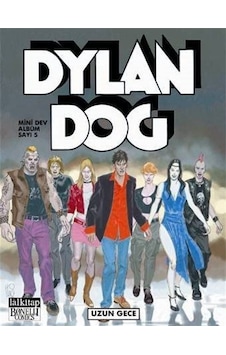 Dylan Dog Mini Dev Albüm 5 - Uzun Gece - Paola Barbato - Lal Dylan Dog Mini Dev Albüm 5 - Uzun Gece - Paola Barbato - Lal