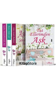 Aşk Kitapları  Seti-4 Kitap Takım - Akif Bayrak - Yediveren Yayınları