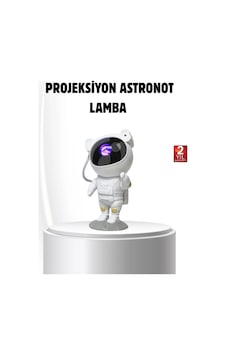 Bluetooth Müzikli Astronot Projeksiyon Lambası Yıldız Ve Ay Efektli Çok Renkli 58355446 Bluetooth Müzikli Astronot Projeksiyon Lambası Yıldız Ve Ay Efektli Çok Renkli 58355446